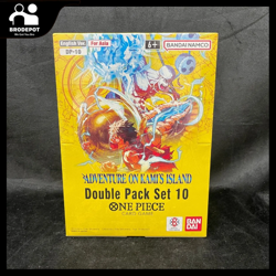 Bandai Carddass ONE PIECE CARD GAME Double Pack Set SEAL [DP-10] (ASIA Eng Ver.) - Image 1