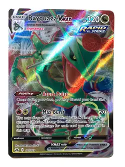 Rayquaza VMAX 101/159 - Crown Zenith Pokemon Ultra Rare Card - Holo Textured - Image 1