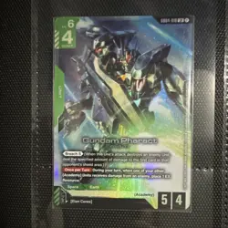 Bandai Gundam Card Game GD04 Gundam Pharact & Uso Ewin holo burst lot - Image 3