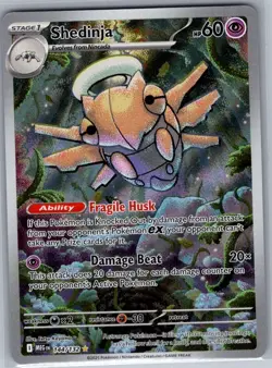 Shedinja 144/132 ME01: Mega Evolution - Pokemon Card - NM - Image 1