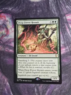 Deep Forest Hermit Commander: Bloomburrow Regular - Image 1