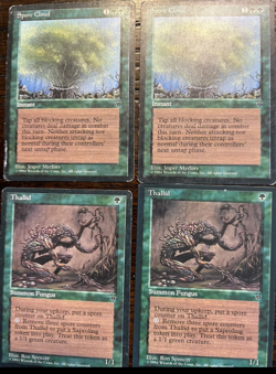 Vintage Magic The Gathering 1994 Green Deck Black Boarder Lot 22 - Image 2