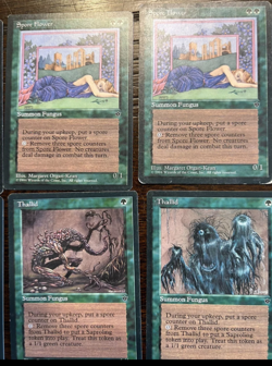 Vintage Magic The Gathering 1994 Green Deck Black Boarder Lot 22 - Image 3