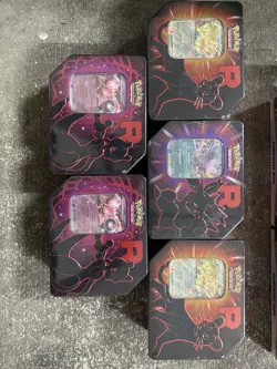 Pokemon Prismatic Evolutions Surprise Box+Destined Rivals Tins Set - LOT OF 5 - Image 2
