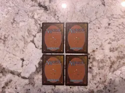 Mtg Rune-Scarred Demon x4 - Magic the Gathering Rune Scarred Demon Lp-Played - Image 2