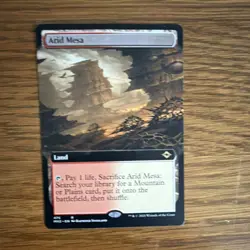 Wizards of the Coast MTG Arid Mesa Zendikar Rare Land Regular 215 English - Image 1