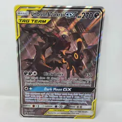 Pokemon Umbreon Darkrai GX SM241 Espeon Deoxys SM240 Jumbo Oversized Tag Team - Image 5