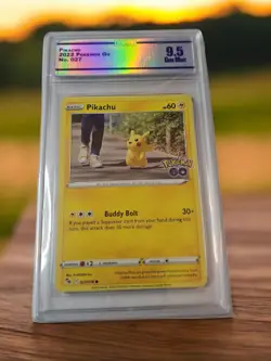 🔥Pokemon Go Pikachu #027 CC&G MINT 9.5 - Image 1