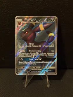 Pokemon TCG Umbreon GX Sun & Moon 142/149 Holo Full Art L/MP - Image 1
