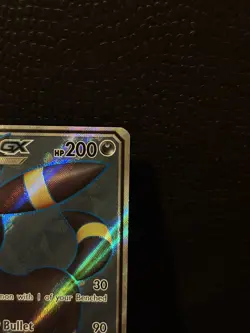 Pokemon TCG Umbreon GX Sun & Moon 142/149 Holo Full Art L/MP - Image 3