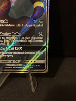 Pokemon TCG Umbreon GX Sun & Moon 142/149 Holo Full Art L/MP - Image 4