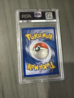 Pokemon EX Unseen Forces Slowpoke Card 72/115 2005 Reverse Holo PSA 6 - Image 2