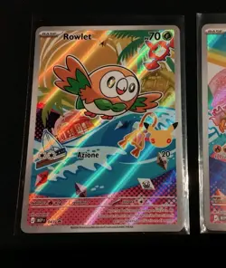 🔥POKEMON PRIMI COMPAGNI D'AVVENTURA🔥LOTTO 3 CARTE PROMO 30° ANN.🔥CLAN ALOLA - Image 2