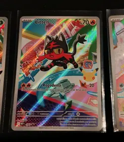 🔥POKEMON PRIMI COMPAGNI D'AVVENTURA🔥LOTTO 3 CARTE PROMO 30° ANN.🔥CLAN ALOLA - Image 3