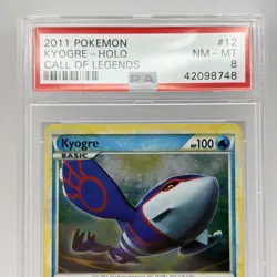 PSA 8 Kyogre 12/95 Holo - Call of Legends 2011 NM-MT ENGLISH Pokemon - Image 2