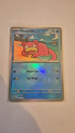 Slowpoke Pokeball Reverse Holo 018/131 Pokemon Prismatic Evolutions NM/M MINT - Image 1