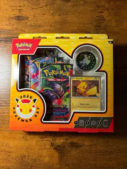 Pokemon Day 2026 Collection Box 30th Anniversary Pikachu Promo NEW! (1 Box) - Image 1