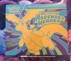 New Sealed Pokemon Ascended Heroes ETB Elite Trainer Box In Hand x1 - Image 1