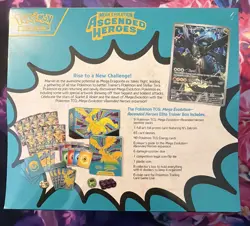 New Sealed Pokemon Ascended Heroes ETB Elite Trainer Box In Hand x1 - Image 4