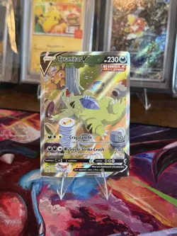 Tyranitar v Alternate Full Art Battle Styles 155/163 NM Pokemon TCG - Image 2