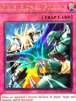 yugioh Dimensional Prison RYMP-EN084 Unlimited Edition Ultra Rare near mint - Image 4