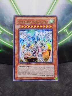 Yugioh Stardust Dragon/Assault Mode DPCT-EN003 Ultra Rare LP - Image 1