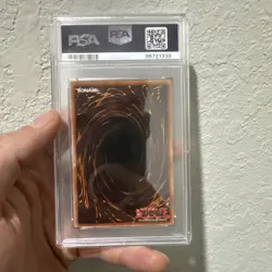Yugioh Dark Magician SDY-006 1st Ed PSA 8 - Image 2