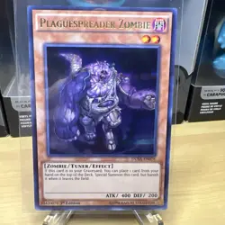 Yugioh Plaguespreader Zombie DUSA-EN076 Ultra Rare 1st Ed NM - Image 1