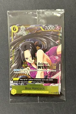One Piece Boa Hancock Pre Release Event Winner P-115 Sealed Holo Stamp Op-15 - Image 1
