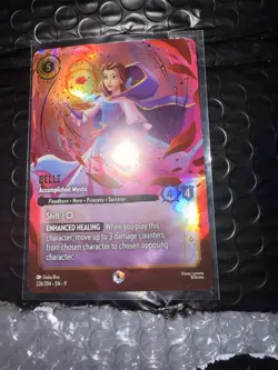 Disney Lorcana Fabled Belle Accomplished Mystic Enchanted Card 226/204 - Image 5