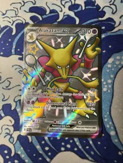Alakazam ex 215/091 SV: Paldean Fates Holo Pokemon Card 204 Pack Fresh ✨ - Image 1