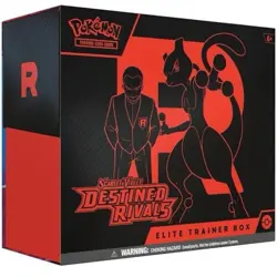 Destined Rivals Pokemon ETB Elite Trainer Box SEALED Scarlet Violet - Image 1