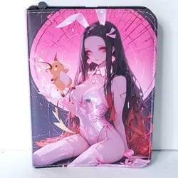 Nezuko Raichu 2B Gengar Card Binder 3-Ring Anime Pokemon Redemption 10 in Folder - Image 1