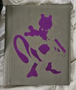 Ultra PRO Pokemon TCG Mewtwo 9-Pocket Premium Binder 360 Card Capacity 20 Pages - Image 1