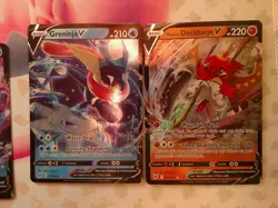 Pokemon TCG Pokemon V Card 10 Card Lot - Image 4