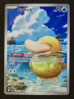 Psyduck 226/217 Illustration Rare Ascended Heroes Pokemon Card TCG NM - Image 1