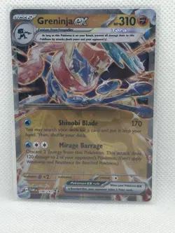 Greninja ex (GameStop Metal Card) 106/167 Miscellaneous Cards & Products Regular - Image 1