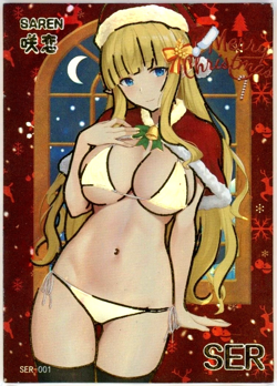 ❤SAREN - Goddess Story Anime Waifu Card - SENPAI GODDESS HAVEN 5 - SER-001 Card - Image 1