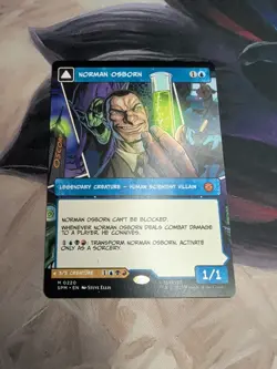 Norman Osborn (Borderless) [SPM - 220] - NM [Normal] TCG MTG - Image 1