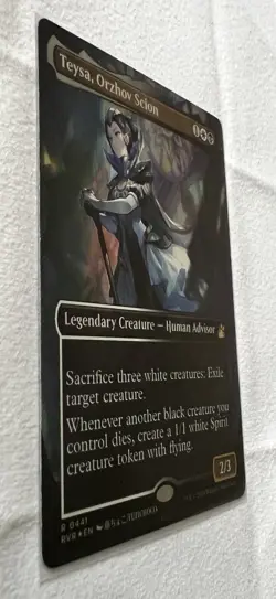 Teysa, Orzhov Scion Ravnica Remastered Anime Borderless FOIL (#441) NM!! - Image 2