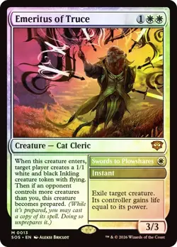Emeritus of Truce Foil Secrets of Strixhaven NM MTG - Image 1