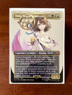 Yuna, Grand Summoner (Borderless) Commander: Final Fantasy Regular - Image 1