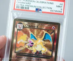 Pokemon PSA 9 SET Celebrations UPC Charizard 4 & Pikachu 58 Gold Metal Promo - Image 3
