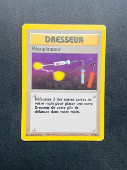 Carte Pokemon Recuperateur 74/102 RARE Set De Base Edition 2 Wizards - Image 1