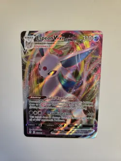 Espeon VMAX 065/203 Holo VMAX Rare Evolving Skies Pokemon Near Mint - Image 2