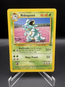 Vintage 1999 Jungle Nidoqueen LP Pokemon Card Rare 23/64 - Image 1