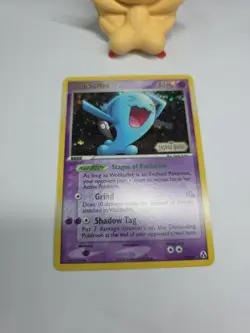 Pokemon TCG Wobbuffet EX Legend Maker 28/92 Reverse Holo Rare 2006 - NM+ - Image 1