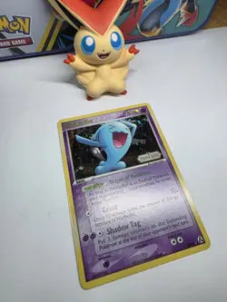 Pokemon TCG Wobbuffet EX Legend Maker 28/92 Reverse Holo Rare 2006 - NM+ - Image 3