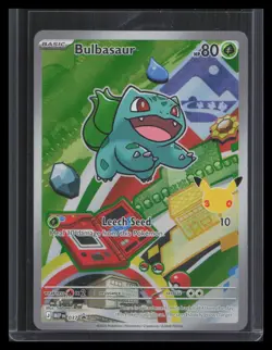 Bulbasaur First Partner Promo MEP 037 Near Mint Pokemon TCG D - Image 1