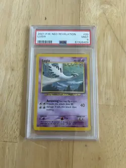 2001 POKEMON NEO REVELATION #20 LUGIA PSA 9 - Image 1